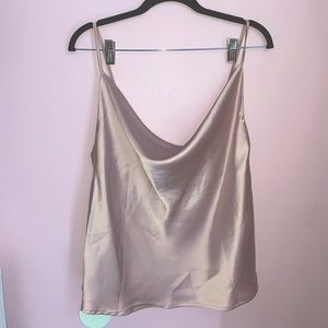 Blush pink cami from Selfie Leslie. Size: Large